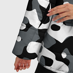 Куртка зимняя женская Камуфляж Concrete Jungle, цвет: 3D-светло-серый — фото 2