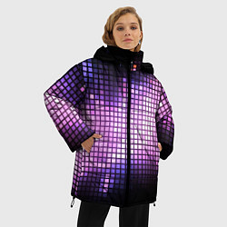 Куртка зимняя женская Музыкальная визуализация, цвет: 3D-светло-серый — фото 2