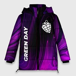 Куртка зимняя женская Green Day violet plasma, цвет: 3D-черный