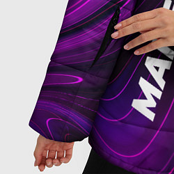 Куртка зимняя женская Maneskin violet plasma, цвет: 3D-черный — фото 2