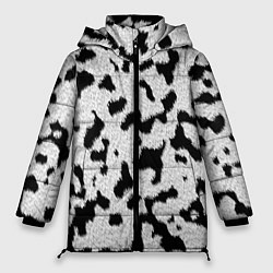 Женская зимняя куртка Далматин - текстура