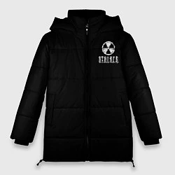 Куртка зимняя женская STALKER лого, цвет: 3D-черный