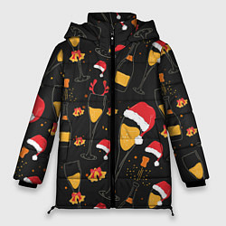 Женская зимняя куртка Брызги шампанского
