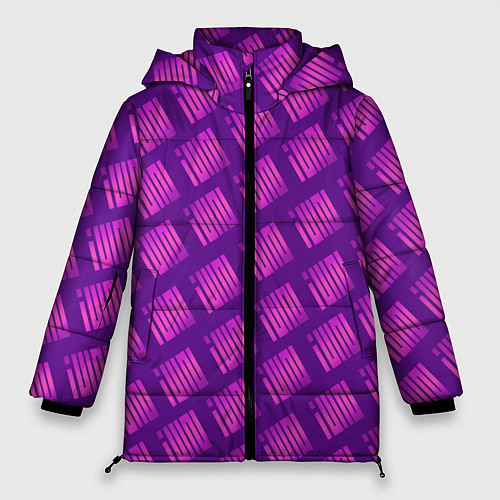 Женская зимняя куртка Логотип Джи Айдл / 3D-Черный – фото 1