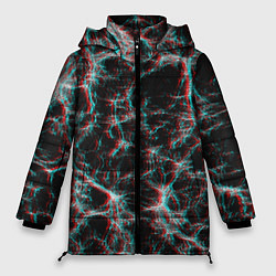 Куртка зимняя женская Сеть нейронов, цвет: 3D-черный
