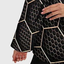 Куртка зимняя женская Metalic carbon, цвет: 3D-черный — фото 2