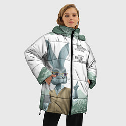 Куртка зимняя женская Препод в институте, цвет: 3D-черный — фото 2