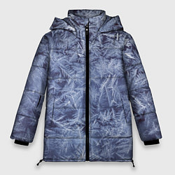 Женская зимняя куртка Текстура снежинок