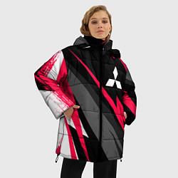Куртка зимняя женская Mitsubishi fast lines, цвет: 3D-черный — фото 2