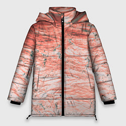 Куртка зимняя женская Розовая кислота, цвет: 3D-светло-серый
