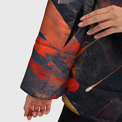 Куртка зимняя женская Аннигиляция, цвет: 3D-светло-серый — фото 2