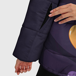 Куртка зимняя женская Roblox graffity splash, цвет: 3D-черный — фото 2