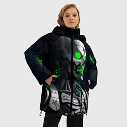 Куртка зимняя женская Necron, цвет: 3D-черный — фото 2