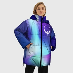 Куртка зимняя женская Quake northern cold, цвет: 3D-черный — фото 2