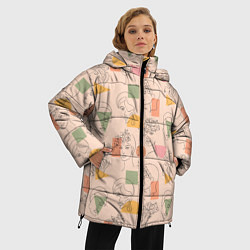 Куртка зимняя женская Женские образы, цвет: 3D-светло-серый — фото 2
