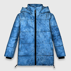 Куртка зимняя женская Синий камень, цвет: 3D-светло-серый