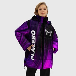 Куртка зимняя женская Placebo violet plasma, цвет: 3D-черный — фото 2
