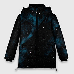 Женская зимняя куртка Мрачная галактика
