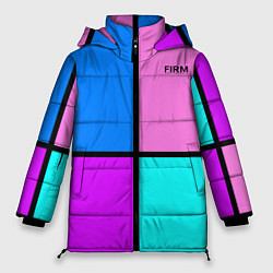 Куртка зимняя женская Firm аля 80-е, цвет: 3D-светло-серый