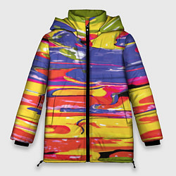 Куртка зимняя женская Красочный бум, цвет: 3D-светло-серый