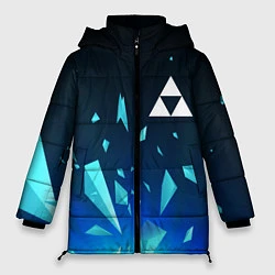 Куртка зимняя женская Zelda взрыв частиц, цвет: 3D-черный
