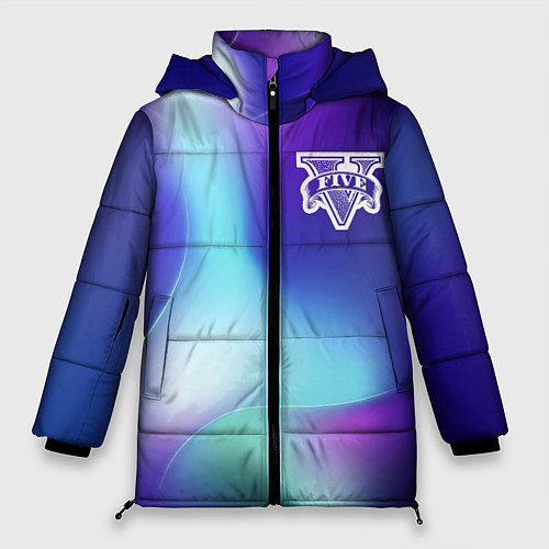 Женская зимняя куртка GTA northern cold / 3D-Черный – фото 1