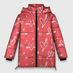 Куртка зимняя женская Love is love, цвет: 3D-черный
