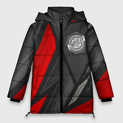 Куртка зимняя женская Chrysler sports racing, цвет: 3D-черный