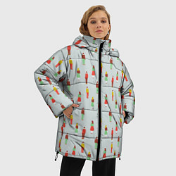 Куртка зимняя женская People, цвет: 3D-светло-серый — фото 2