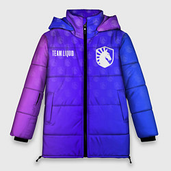 Куртка зимняя женская Форма Team Liquid, цвет: 3D-красный