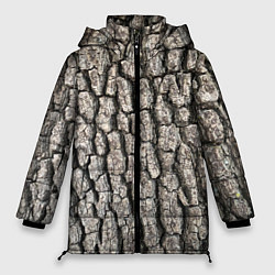 Куртка зимняя женская Кора дерева, цвет: 3D-красный