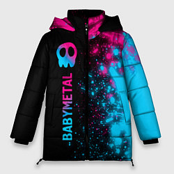 Женская зимняя куртка Babymetal - neon gradient: по-вертикали
