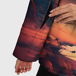 Куртка зимняя женская Неизвестная планета, цвет: 3D-черный — фото 2