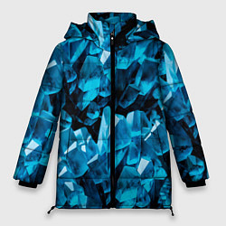 Женская зимняя куртка Кристаллическая текстура