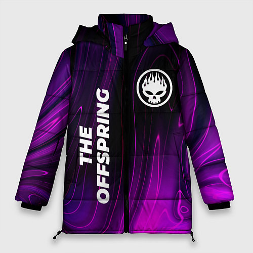 Женская зимняя куртка The Offspring violet plasma / 3D-Черный – фото 1