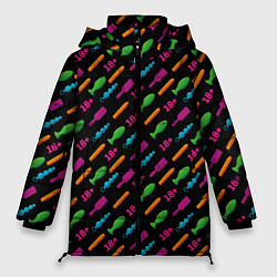 Куртка зимняя женская Sex Shop, цвет: 3D-черный