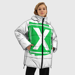 Куртка зимняя женская Ed Sheeran Multiply, цвет: 3D-красный — фото 2