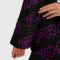 Куртка зимняя женская Brawl Stars pro gaming: по-вертикали, цвет: 3D-черный — фото 2