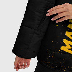 Куртка зимняя женская Maneskin - gold gradient: по-вертикали, цвет: 3D-черный — фото 2
