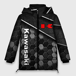 Куртка зимняя женская Kawasaki - технологическая, цвет: 3D-черный