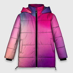 Куртка зимняя женская Футболка розовая палитра, цвет: 3D-светло-серый