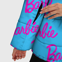 Куртка зимняя женская Barbie pattern, цвет: 3D-красный — фото 2