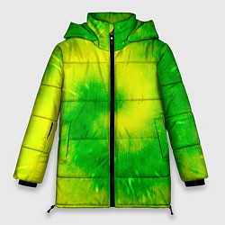 Куртка зимняя женская Тай-дай Солнечный луч, цвет: 3D-светло-серый