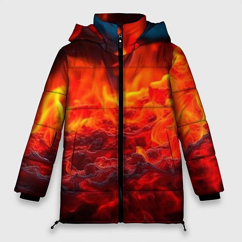 Женская зимняя куртка Магма / 3D-Светло-серый – фото 1