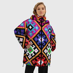 Куртка зимняя женская Колорит, цвет: 3D-светло-серый — фото 2