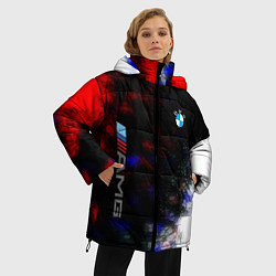 Куртка зимняя женская Bmw true colors, цвет: 3D-светло-серый — фото 2