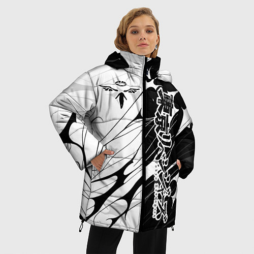 Женская зимняя куртка Токийские мстители - вальхалла / 3D-Светло-серый – фото 3
