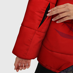 Куртка зимняя женская Алый фрак, цвет: 3D-красный — фото 2
