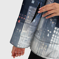 Куртка зимняя женская Инверсия дня, цвет: 3D-светло-серый — фото 2