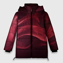 Куртка зимняя женская Малиновый дым, цвет: 3D-черный
